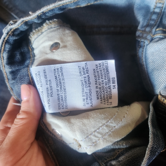 Lot of 2 pairs of jeans size 14 - Picture 2 of 7